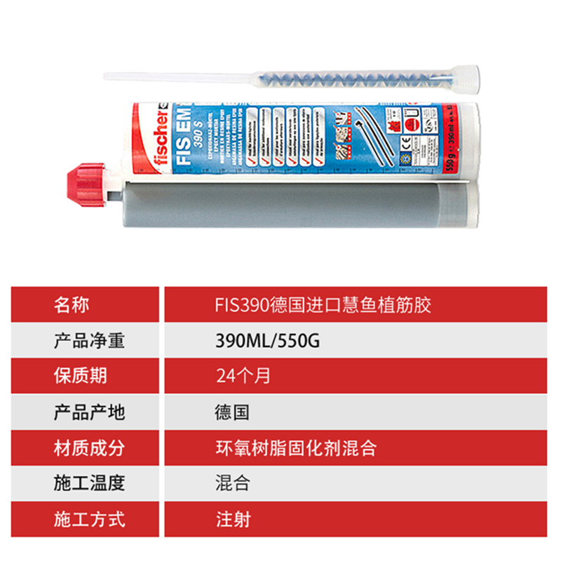 慧魚植筋膠FIS390